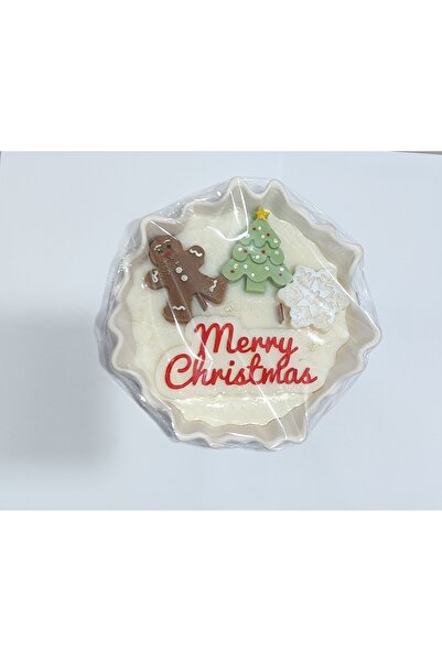 Handmade Christmas Gift - Merry Christmas Candle