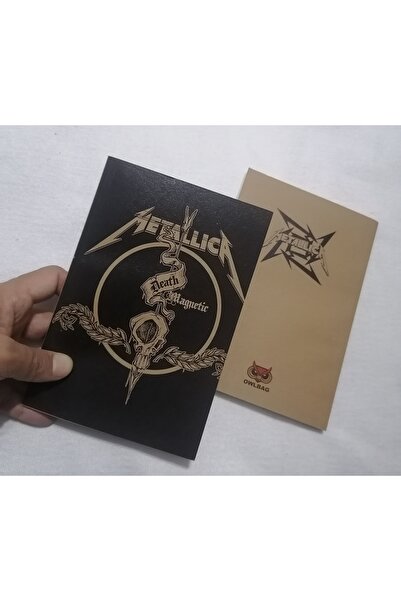 OWLBAG COMPANY Owl Bag Special Design Vintage-Looking Metallica Logo Pattern ...