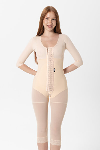 H&A Korse Stage 2 Sleeve Below Knee Corset Medical Liposuction Tummy Tuck Pos...