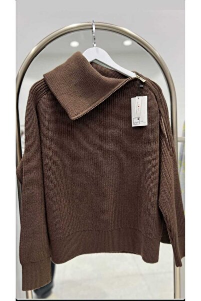 Klein Kadın Kazak Fermuar Detaylı