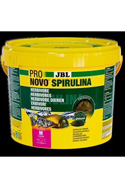 JBL Pro Novo Spirulina Flakes 250 Gr