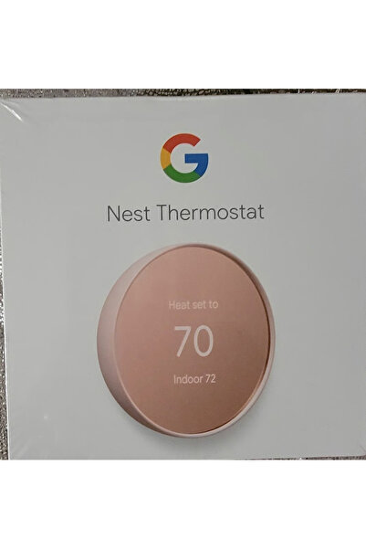 Google Nest Thermostat - Smart Thermostat for Home - Programmable Wifi Thermostat - Sand