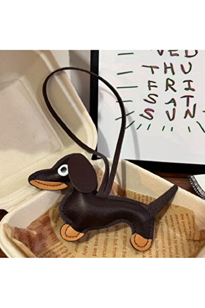 TChic Women's Dachshund/Sausage Dog Bag Charm Purse Ornament Keychain