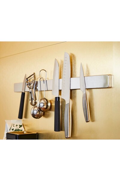IKEA QUİCK Mıknatıslı Bıçaklık Genişlik 56 Cm Duvara Monte Mutfak Bıçaklığı P...