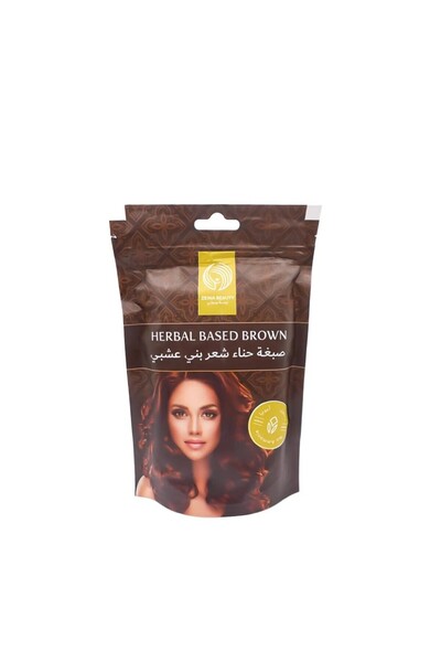 ziena beauty صبغة حناء من زينة بيوتي بني عشبي
