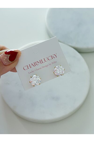 CHARMLUCKY Special Series Single Stone Earrings