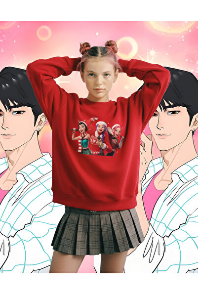 Little Aden Kpop Demon Hunters New Year Themed Sweatshirt