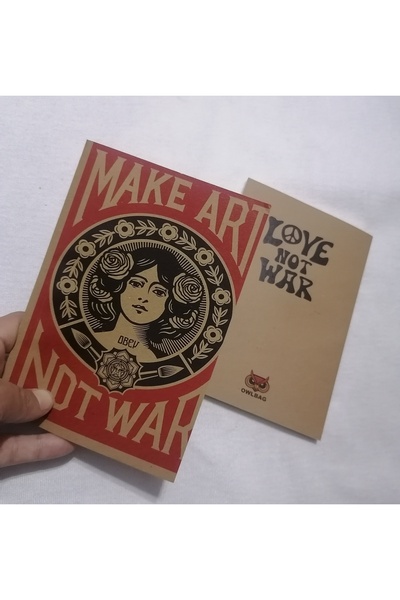 OWLBAG COMPANY حقيبة OWL بتصميم خاص وقلم مميز يشبه المظهر القديم مع دفتر ملاح...