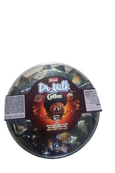 Elvan DR MİLK COFFEE 500 GR SÜTLÜ TEREYAĞLI VE KAHVE AROMALI ŞEKER