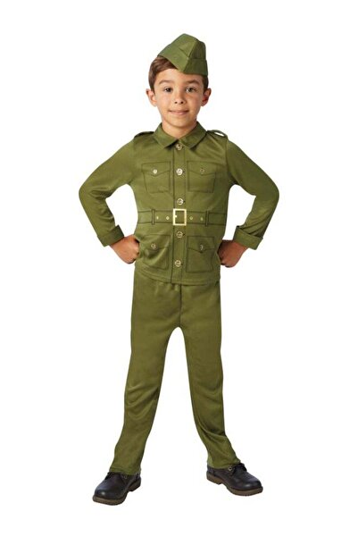 Rubies World War II Soldier Costume for Boys - Medium Child Size (5-7 Years)