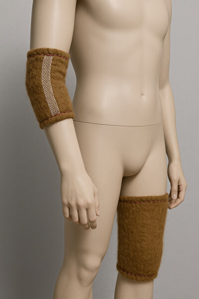 Anisa Corset pentru genunchi, cot și încheietura mâinii, din lână, brățară, genunchiere