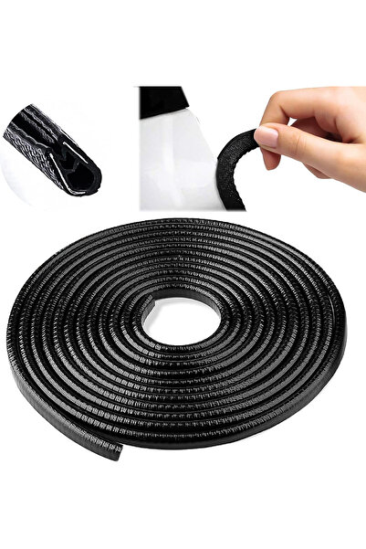 OEM Car door weatherstrip, U-shaped rubber seal, 10ML