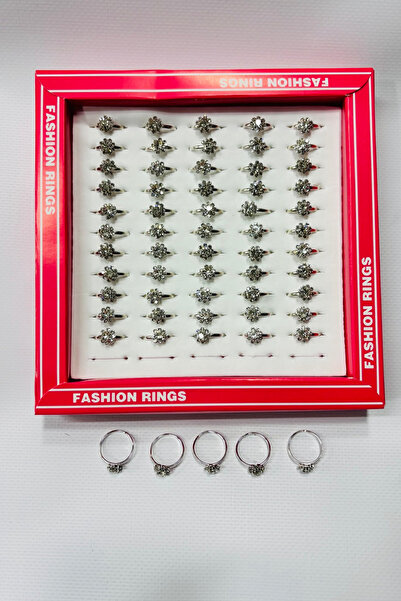 Muensu 60 Mixed Color and Size Children's Rings, Hajj and Umrah Material, Gift Children's Rings