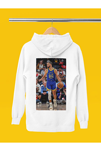 stil x ستيفن كوري سويت شيرت بغطاء رأس مطبوع عليه اسم ستيفن كوري