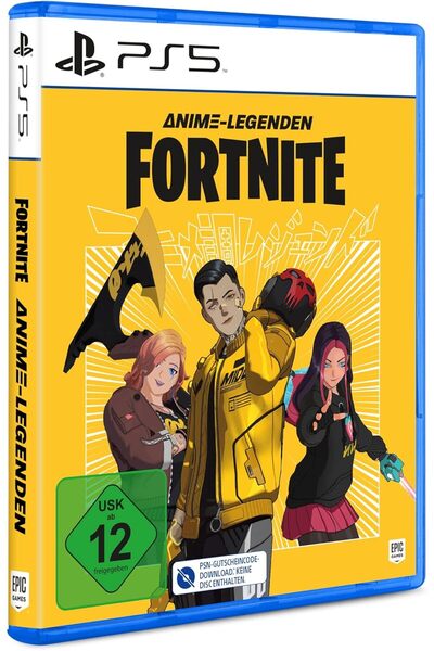 EPİC GAMES فورتنايت - أساطير الأنمي (رمز التنزيل موجود في الصندوق) - بلاي ستي...