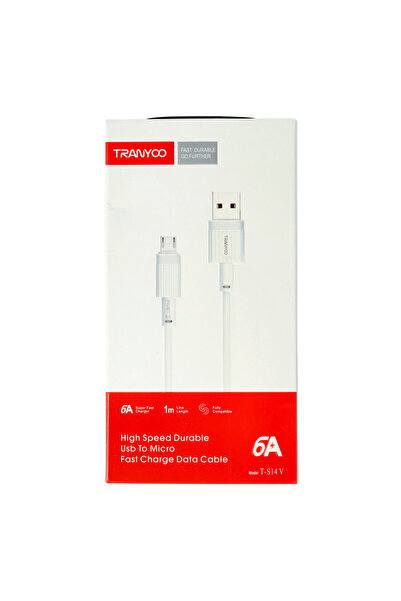 TRANYOO Cablu date USB - Micro-USB Fast Charge 6A T-S14 V