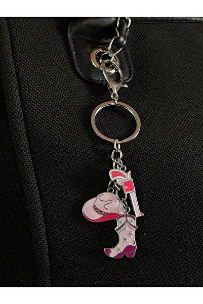 bijoux uniques حقيبة مزخرفة وسلسلة مفاتيح