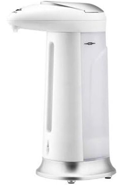 KlaussTech Αυτόματος διανομέας υγρού σαπουνιού, 340 ml, λευκό\γκρι