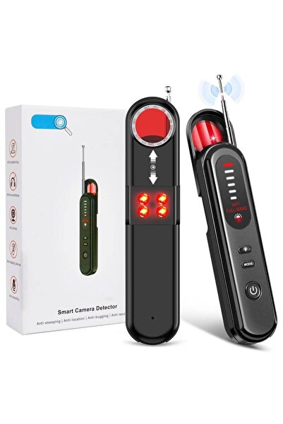 WJC كاشف الكاميرات الخفية وأجهزة تتبع نظام تحديد المواقع العالمي (GPS) - ماسح ضوئي محمول لإشارات الترددات اللاسلكية، جهاز كشف التجسس اللاسلكي (5 أوضاع)