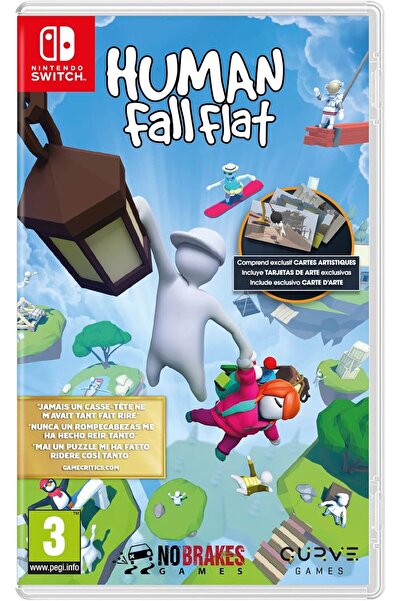 Curve Games Human: Fall Flat - Exclusive Art Cards Edition (Nintendo Switch)