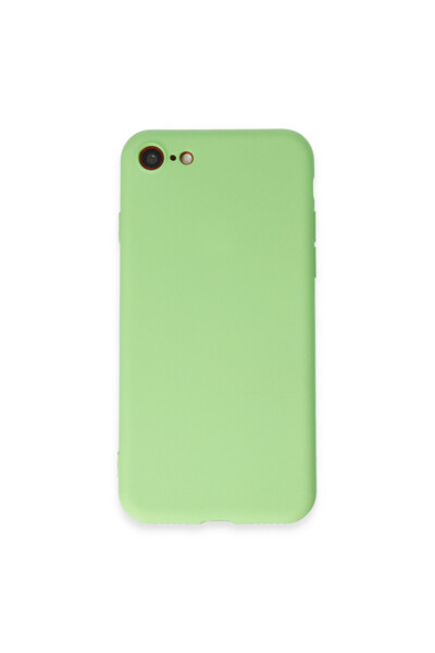 NewFace iPhone 7 Case First Silicone - Light Green