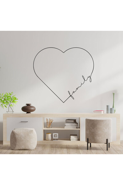 stickerino Autocolant decorativ de perete „Familie”, 48x52 cm