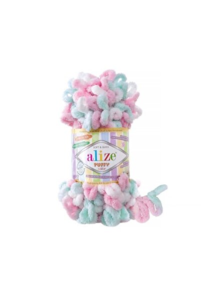 Alize 5 Pcs Set Of Puffy Color Yarn Turkey - 6052