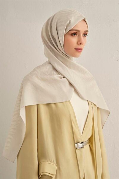 Armine Pamora Shawl - Zebra Patterned 1 - Silver 17