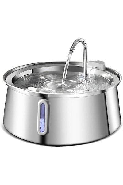 NEXTWAVE Fantana apa automata NextWave®, pisici si caini, inox 304, filtrare carbon activ, USB, argintiu