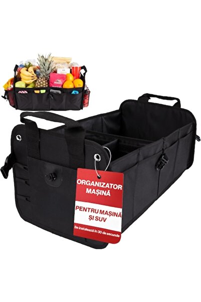 NEXTWAVE Πτυσσόμενος οργανωτής πορτμπαγκάζ αυτοκινήτου, προσαρμόσιμα διαμερίσ...