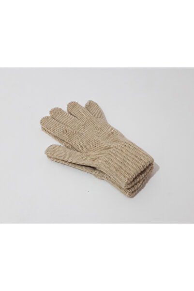 renkli çiçekler Çocuk Eldiven 5-8 Yaş Sezon Çocuk Örme Eldiveni