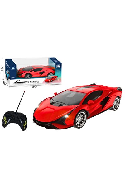 Toybox سيارة لامبورغيني رياضية فائقة السرعة تعمل بجهاز تحكم عن بعد للأطفال، ل...