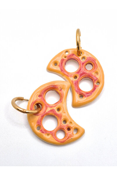 Pialuna Sarı, El Yapımı, Tasarım, Seramik Küpe