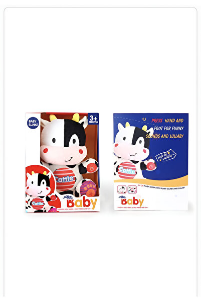 OEM Musical Plush Cow 24 cm | Interactive Toy for Babies 3+ months