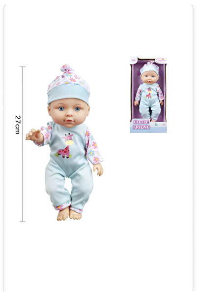 OEM Baby Doll 27 cm – Realistic Doll with Colorful Clothes | Toy for Girls 18+ months