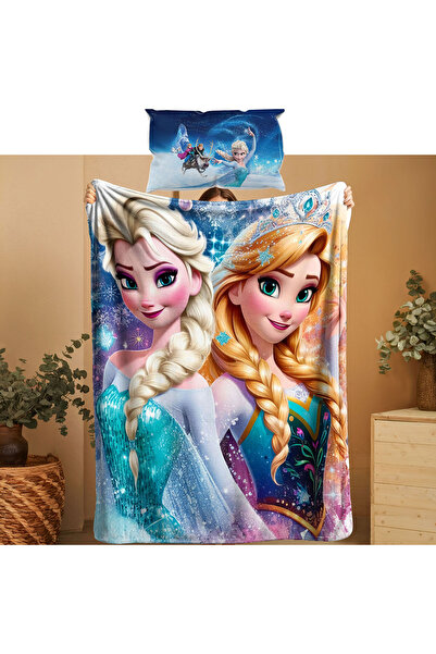 ACONCEPT Elsa Theme Thin Blanket & Pillowcase