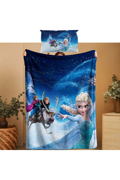 ACONCEPT Elsa Theme Thin Blanket & Pillowcase