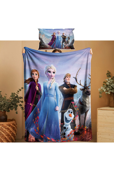 ACONCEPT Elsa Theme Thin Blanket & Pillowcase