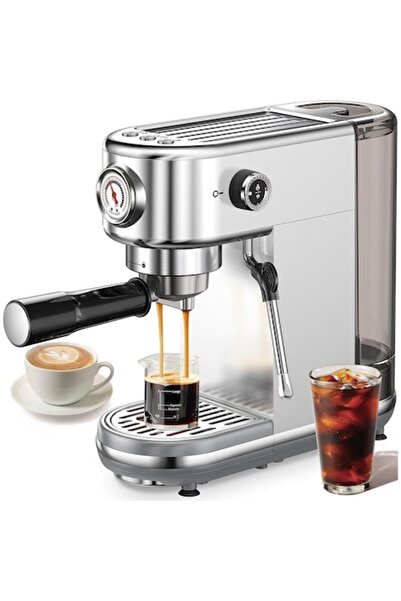 NEXTWAVE Espressor profesional NextWave® 20 bari, 1350W, inox, spumator lapte, 1.3L