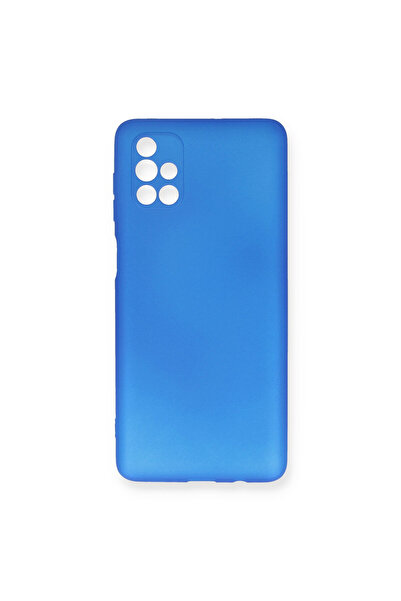 NewFace Samsung Galaxy M51 Case First Silicone - Blue