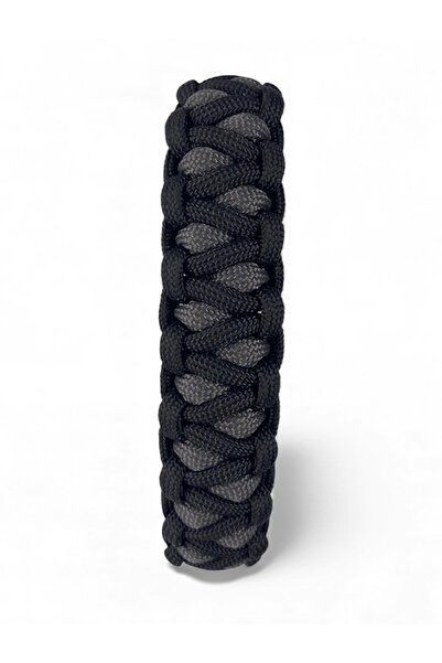 PARACORD Siyah Gri Bileklik