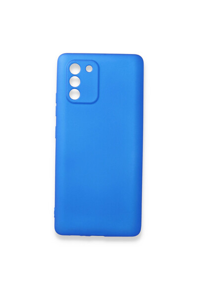 NewFace Samsung Galaxy A91 / S10 Lite Case First Silicone - Blue