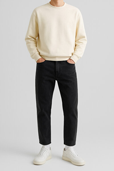 oraystore Men's Boyfriend Fit Jeans