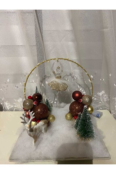 OEM Aranjament Crăciun Handmade Premium | Balerină pe Arcadă Luminoasă LED | ...