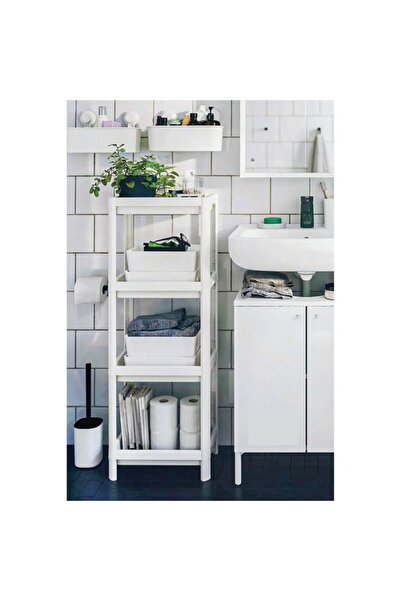 Leony Organizer Shelf – 4-Tier Multi-Purpose Kitchen Bathroom Cabinet Organiz...