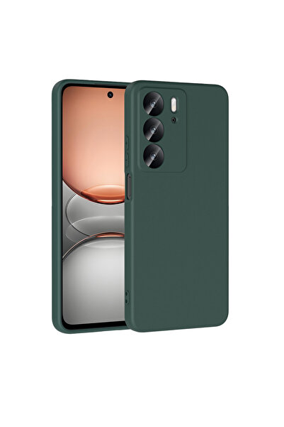 NewFace ريلمي سي 75 4 جي فيرست سيليكون - أخضر داكن