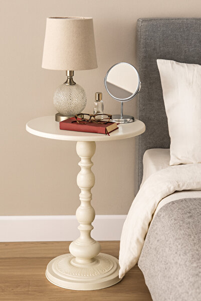 SADANHOME Side table, modern coffee table for living room and bedroom, 53x38 cm