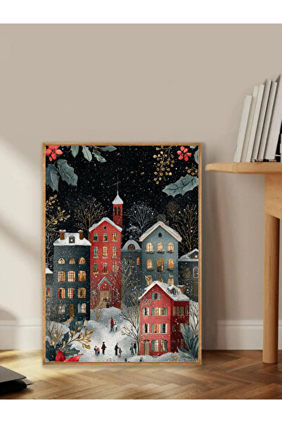 Tuba Decor Tablo dintr-o singură bucată cu rame din lemn pentru sufragerie, s...