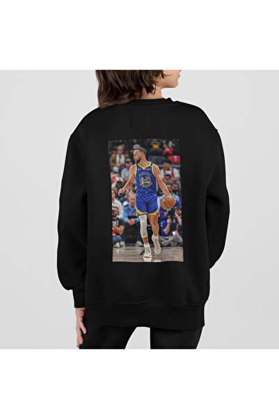 stil x تي شيرت للأطفال بياقة دائرية مطبوع عليه ستيفن كوري