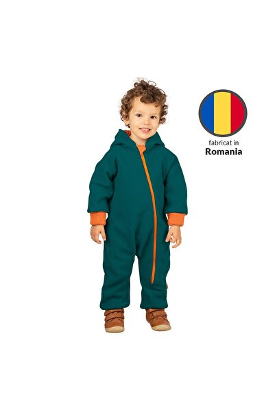 Kidizi Overalls made of boiled wool lined with cotton, Ocean 1-2 years, with ...